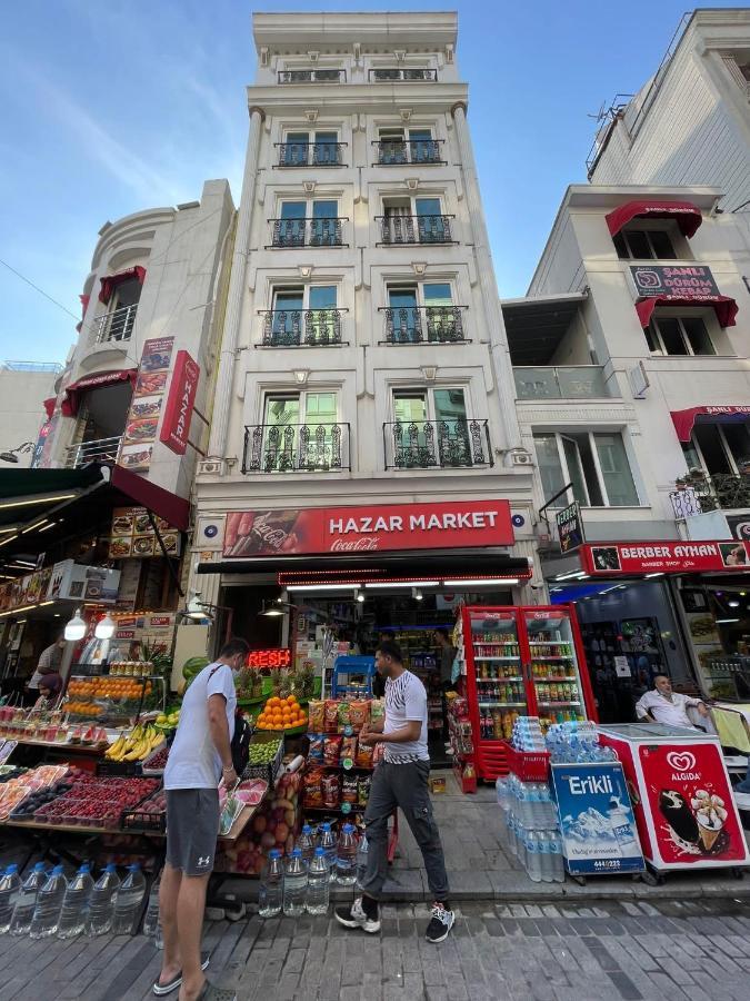 Hazar Hotel Estambul Exterior foto